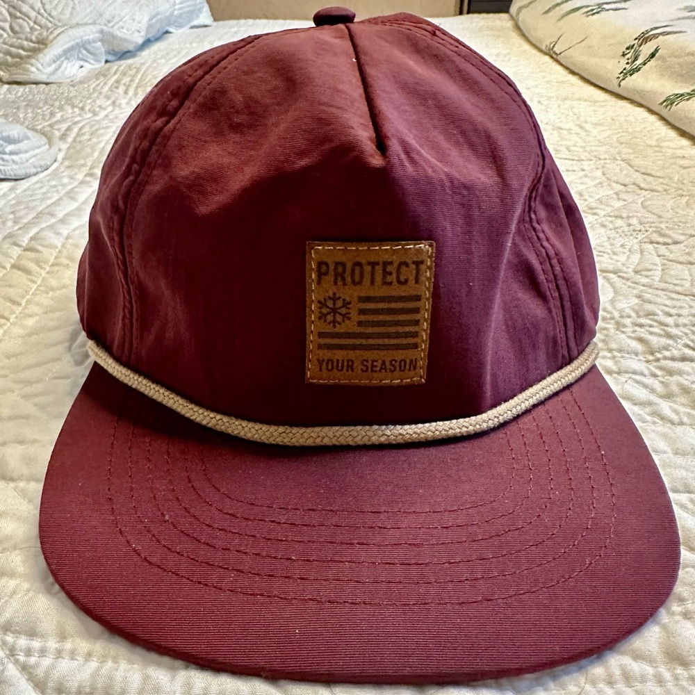 POW Flat Rim Dad Hat “Protect Our Seasons